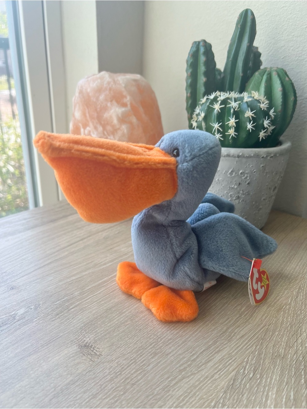 Vintage Ty Beanie Baby Scoop Pelican 1996 4th Gen Tag 4107 Plush